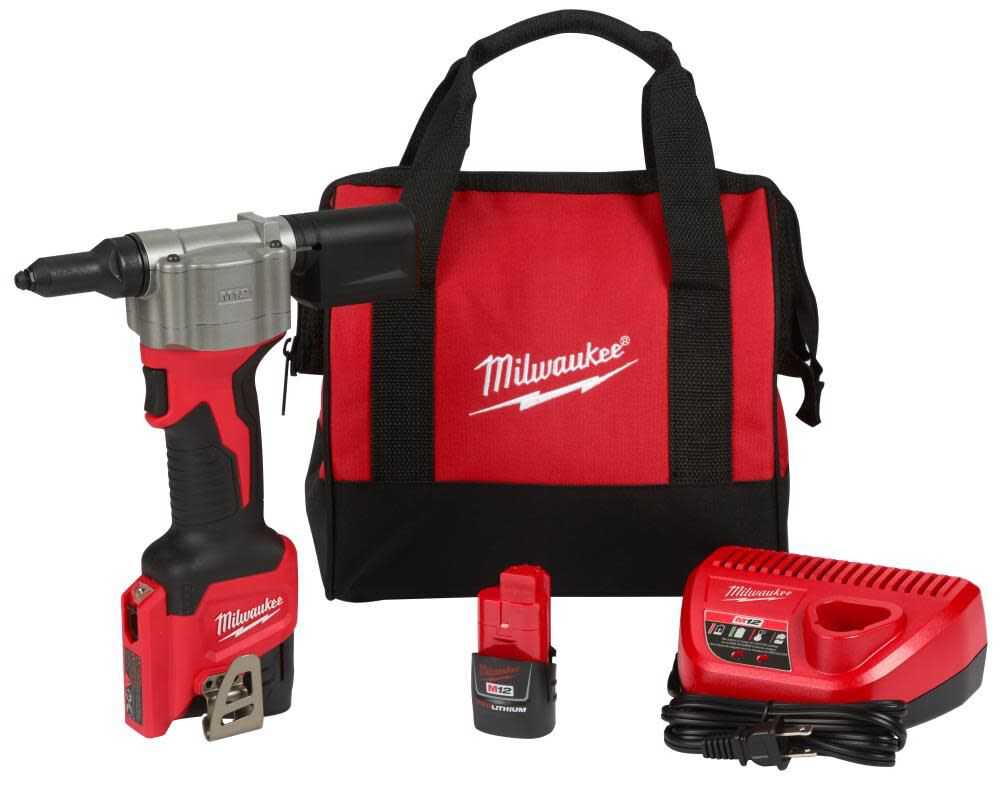 Milwaukee, Milwaukee 2550-22 M12 Rivet Tool Kit