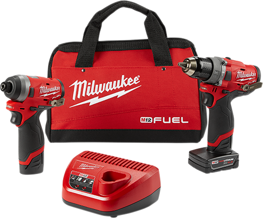 Milwaukee, Milwaukee 2598-22 M12 Fuel 2-Tool Combo Kit