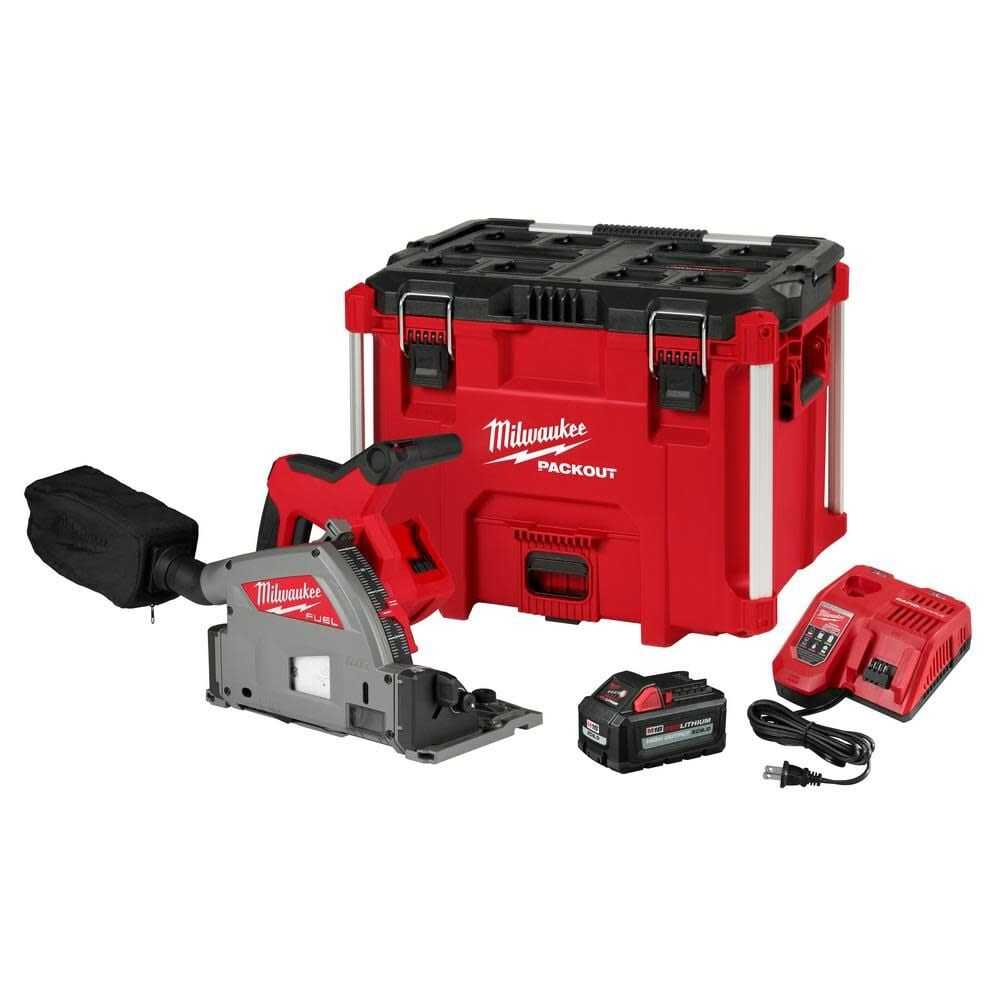 Milwaukee, Milwaukee 2831-21 M18 FUEL 6-1/2" Plunge Track Saw Kit