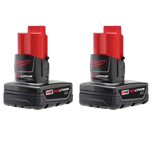 Milwaukee, Milwaukee 48-11-2412 M12 Redlithium XC Battery 2 Pack