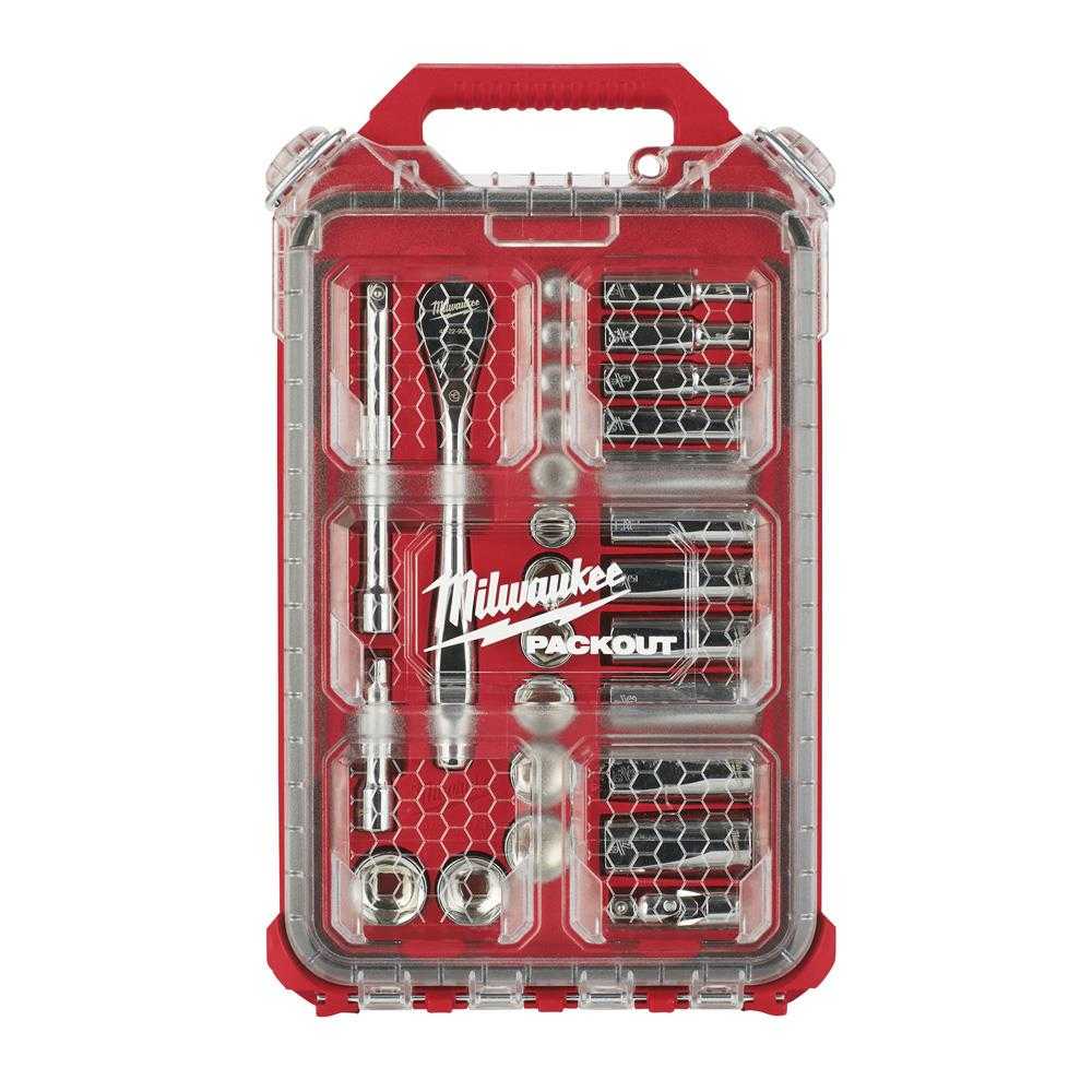 Milwaukee, Milwaukee 48-22-9481 3/8" Drive 28pc SAE Ratchet & Socket Set