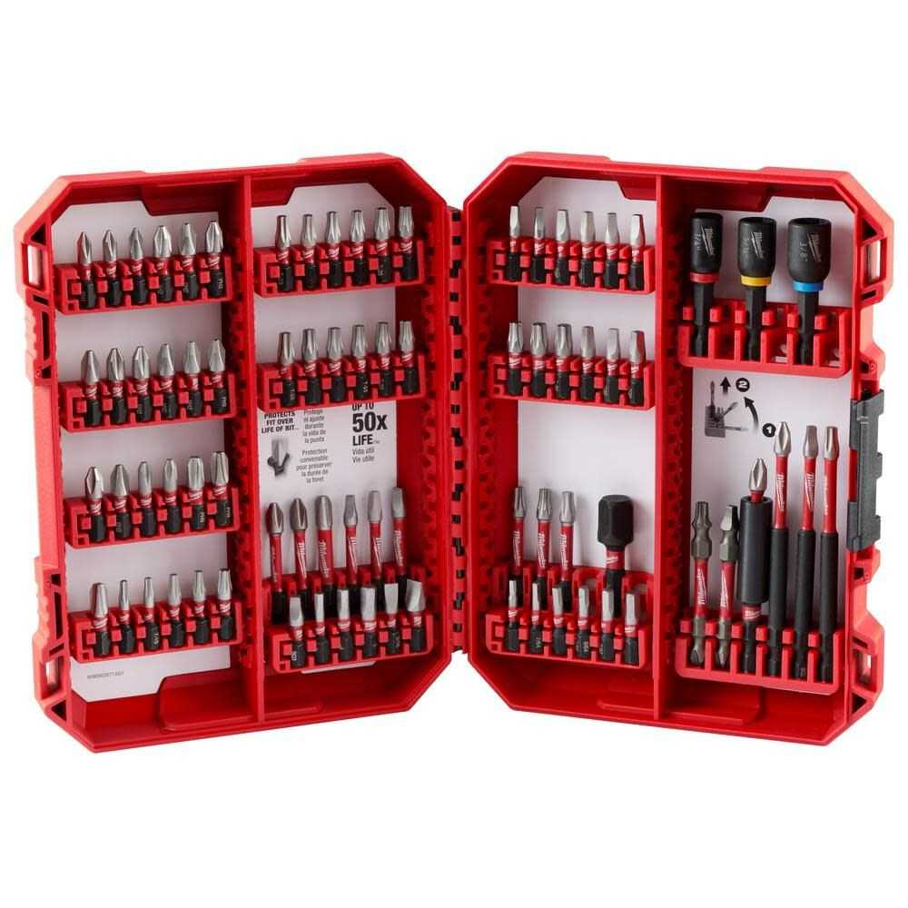 Milwaukee, Milwaukee 48-32-4094 SHOCKWAVE 80 Piece Impact Duty Driver Bit Set