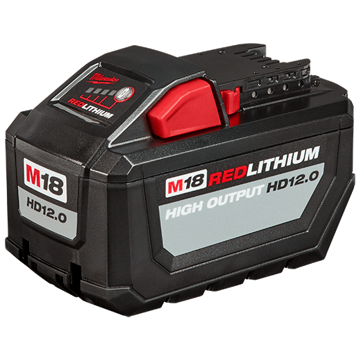 Milwaukee, Milwaukee 48-59-1200 M18 Redlithium High Output Hd12.0 Battery Pack w/ Rapid Charger