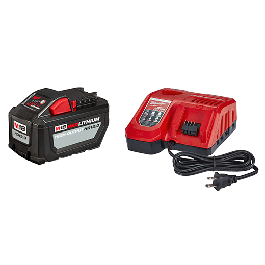 Milwaukee, Milwaukee 48-59-1200 M18 Redlithium High Output Hd12.0 Battery Pack w/ Rapid Charger