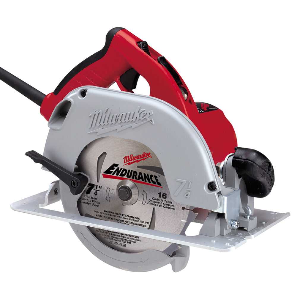 Milwaukee, Milwaukee 6390-21 7-1/4" Tilt-Lok Circular Saw Kit