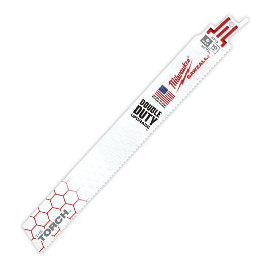 Milwaukee, Milwaukee THE TORCH 9" x 10 TPI Metal Demolition Sawzall Blades