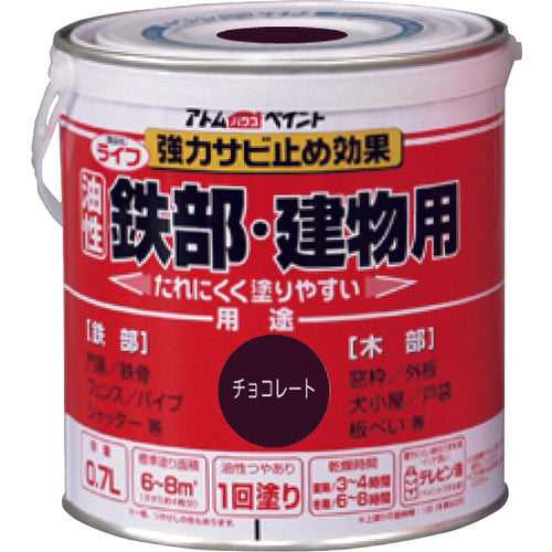 2025652.0, Oil-Base Paint for Iron and Wood  00001-00215  ATOMPAINT