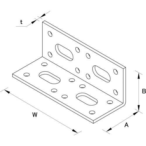 1142351.0, Reinforcing hardware(Angle type)  00062849  DAIDOHANT