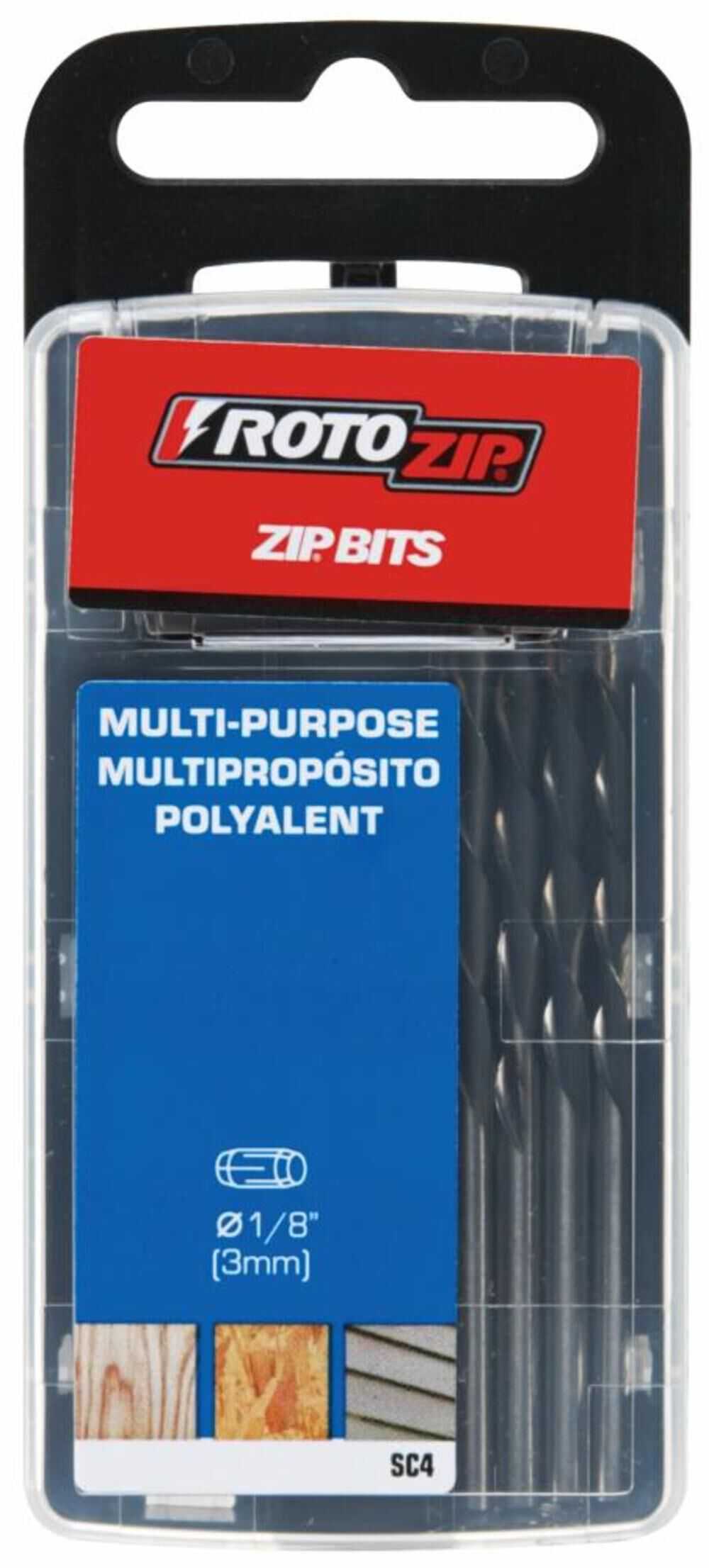 RotoZip, RotoZip SC4 Sabrecut Zip Bit 4 Pack