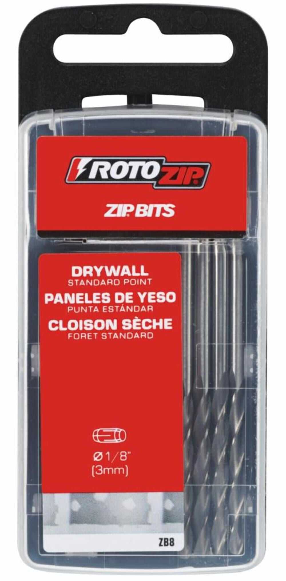 RotoZip, RotoZip ZB8 Standard Point Bit 8 Pack