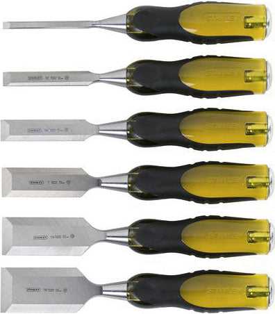 Stanley, Stanley 16-971 6 Piece FatMax Chisel Set