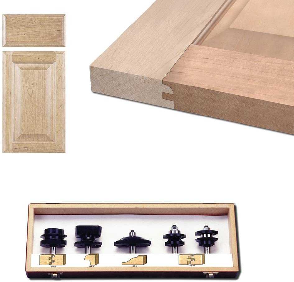 Timberline, Timberline TRS-100 5 Piece Cabinet Door Making Set