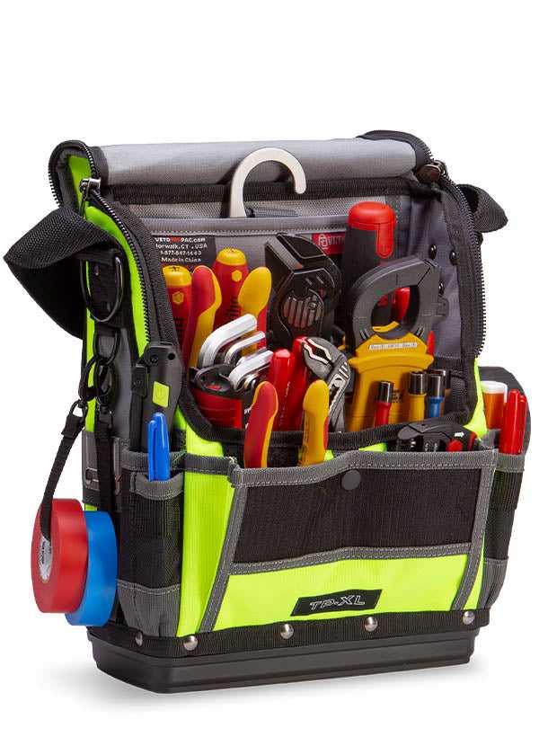 Veto Pro Pac, Veto Pro Pac TP-XL HI-VIZ YELLOW Mid-Sized Tool Pouch