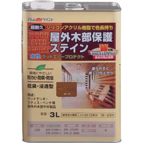 2054450.0, Water-base Stain Paint for Wood insect pest protection  00001-08944  ATOMPAINT