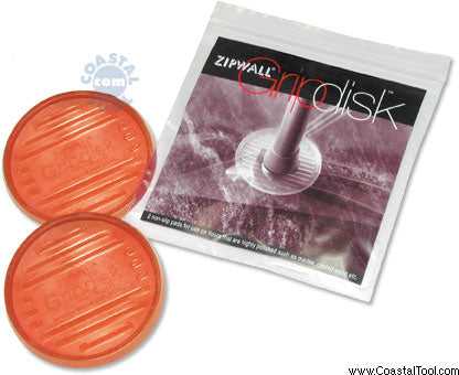 Zipwall GD2 Grip Disc Replacement 2 Pack • Www.sawingtoolusa.com