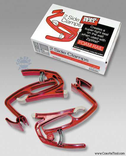 Zipwall SC2 Side Clamp 2 Pack • Www.sawingtoolusa.com