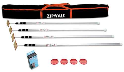 Zipwall, Zipwall SLP4 Four Pack